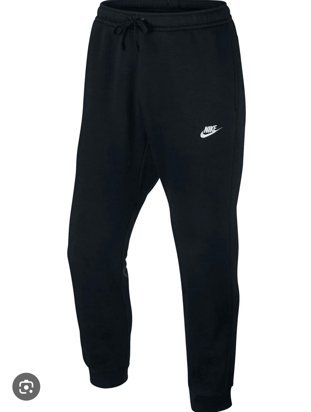 Nike Black Comfort Light Weight Womens Black Joggers Size Large